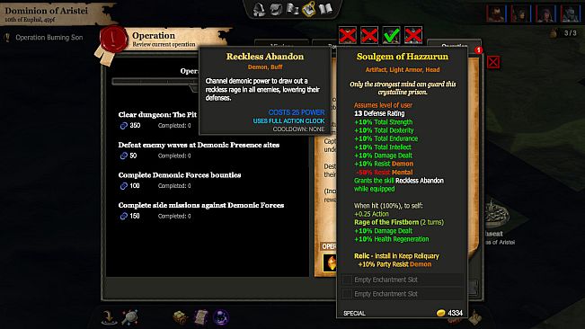 Monsters' Den: Godfall - Protectorate Operations