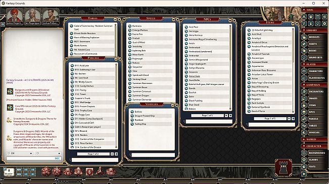 Fantasy Grounds - Dungeons & Dragons Dragon Delves