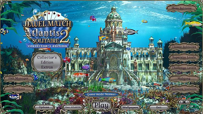 Jewel Match Atlantis Solitaire 2 - Collector's Edition