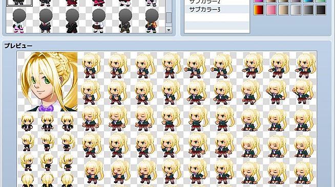 RPG Maker MV - Heroine Character Generator 6