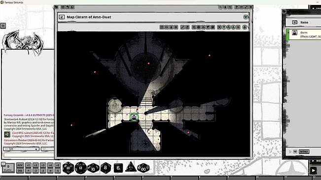 Fantasy Grounds - Cistern of Amn-Duat for Shadowdark RPG