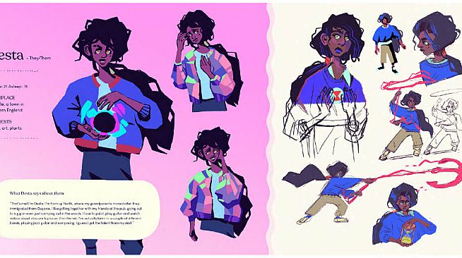 Desta: The Memories Between - Digital Art Book