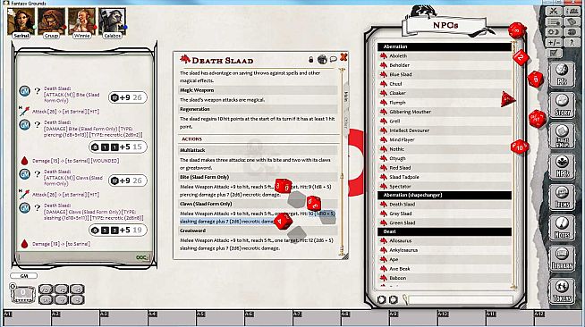 Fantasy Grounds - D&D Monster Manual