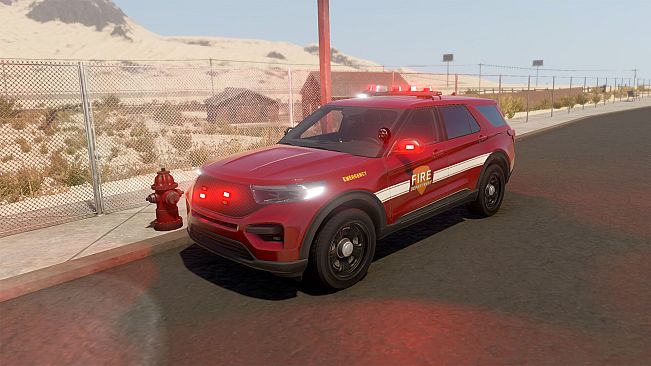 Flashing Lights: Interceptor SUV Pack (Police, Fire, EMS)