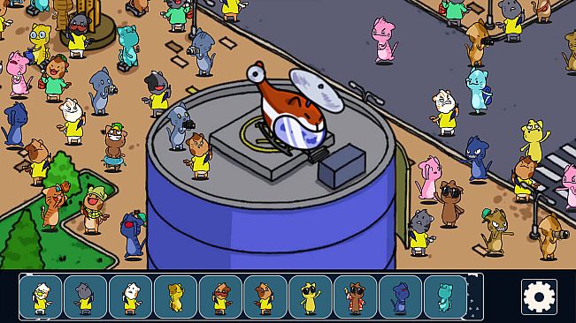 Hidden Animals Find : Detective Neko