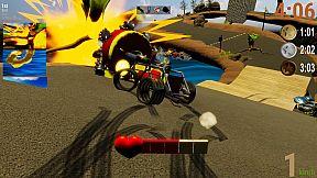 Race! Make 'm finish...