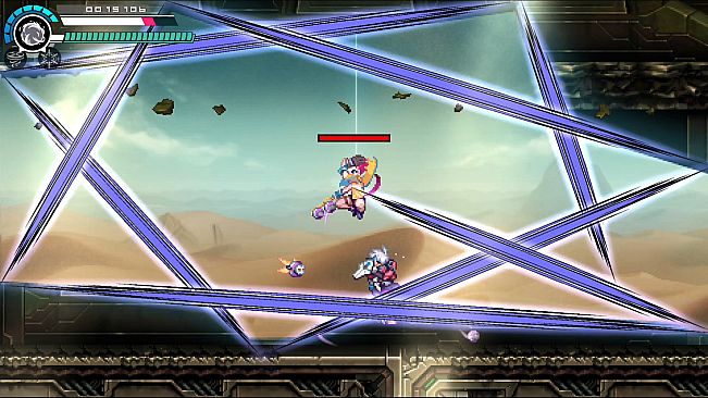 Gunvolt Chronicles: Luminous Avenger iX 2 - Special DLC boss "Kirin" from "Azure Striker GUNVOLT 3"