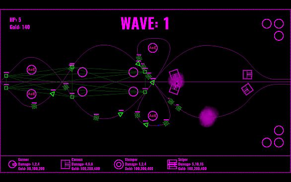 Neon Defense 1 : Pink Power