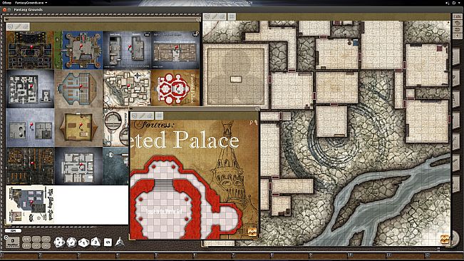 Fantasy Grounds - AAW Map Pack Collection IV