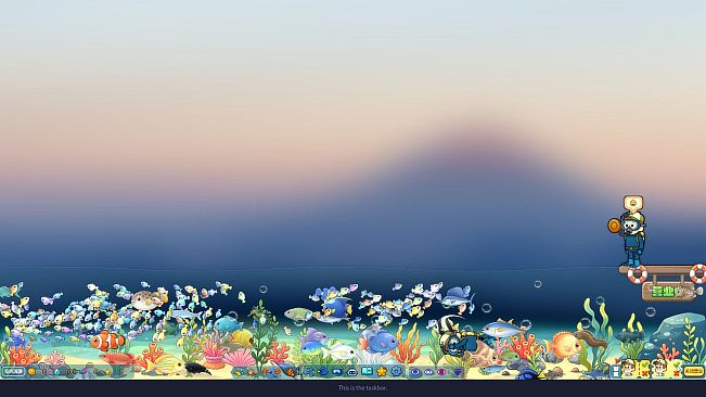 Golden Bay: Desktop Aquarium