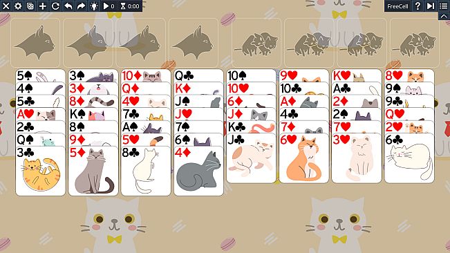 Free Solitaire - Cats
