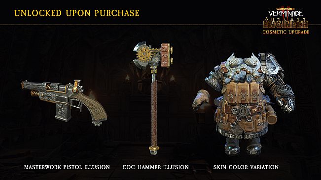 Warhammer: Vermintide 2 - Outcast Engineer Cosmetic Upgrade