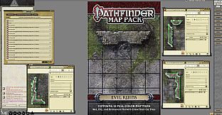 Fantasy Grounds - Pathfinder RPG - GameMastery Map Pack: Evil Ruins