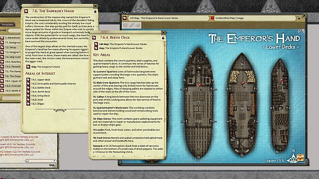Fantasy Grounds - Islands of Plunder: Raid on the Emperor's Hand (PFRPG)