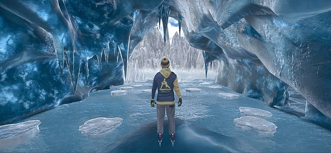 Freestyle Ice Skater