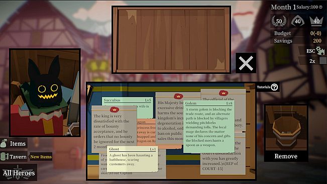 A guard walks into a tavern