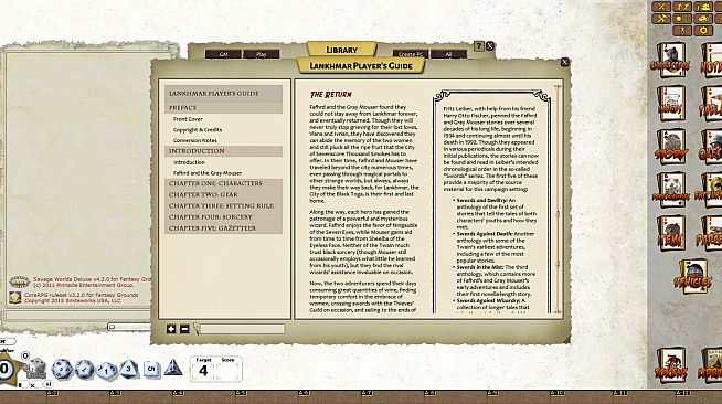 Fantasy Grounds - Lankhmar: City of Thieves (Savage Worlds)