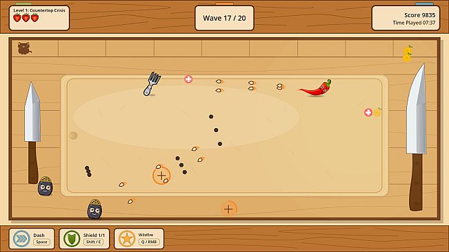 Brave Vegetable: Kitchen Escape