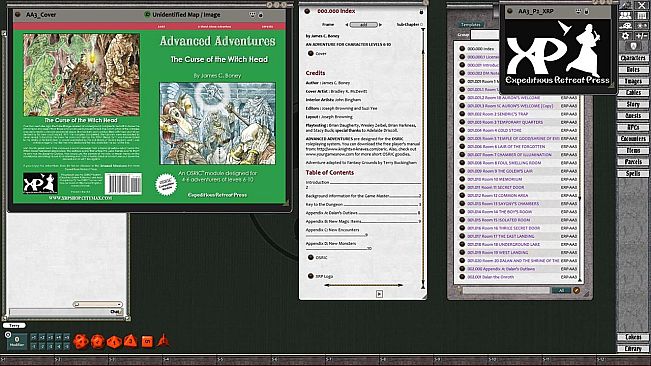 Fantasy Grounds - Advanced Adventures #3: The Curse of the Witch Head
