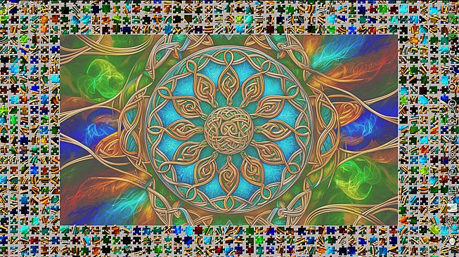 Master of Pieces Jigsaw Puzzle DLC - Mandalas and Fractals