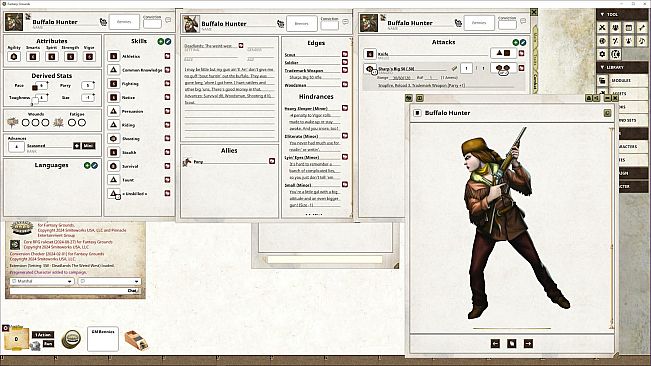 Fantasy Grounds - Deadlands: The Weird West - Blood Drive Archetypes Set 3