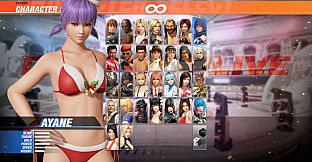 DOA6 Santa Bikini Set