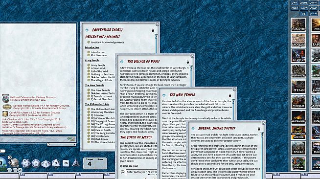 Fantasy Grounds - Hellfrost: Descent Into Madness (Savage Worlds)