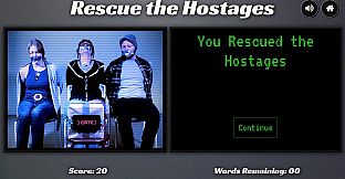Rescue the Hostages: Cryptic Countdown