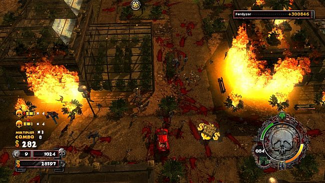 Zombie Driver HD Burning Garden of Slaughter