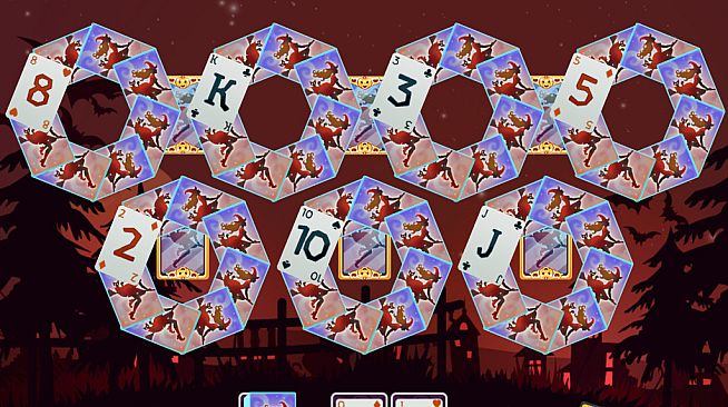 Solitaire Halloween Story
