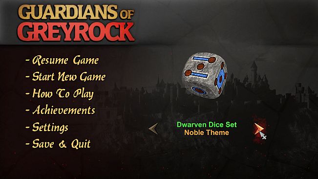 Guardians of Greyrock - Dice Pack: Dwarven Set