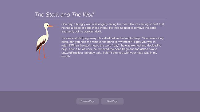 Aesop’s Fables - A New Approach