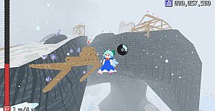 Cirno! Lifts a Boulder