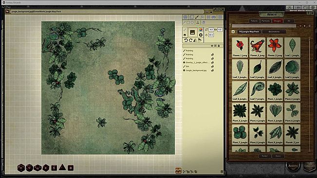 Fantasy Grounds - FG Jungle Map Pack