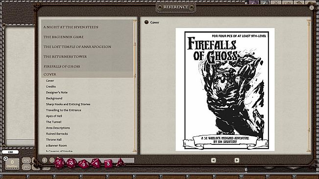 Fantasy Grounds - Warlock Lairs Volume 1 (5E)