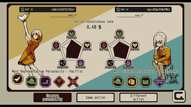 Refind Self: The Personality Test Game