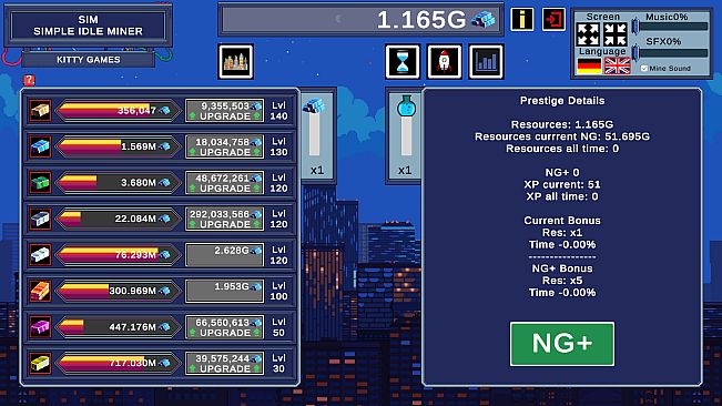 SIM - Simple Idle Miner