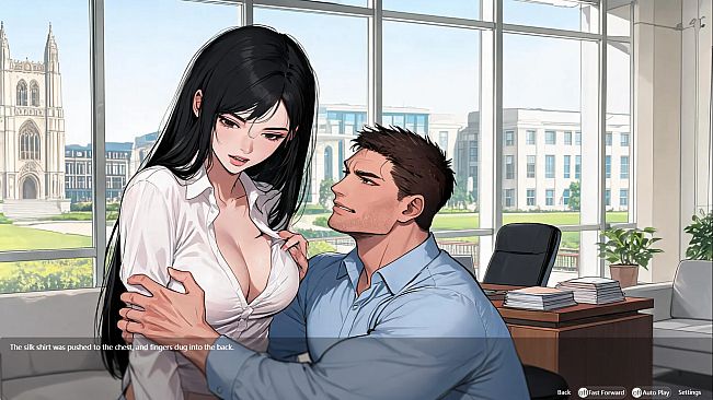 Sexy Psychologist's Wild Office Kiss
