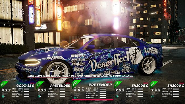 OverDrift Festival - Exclusive Cars Pack#2