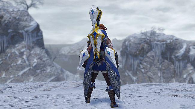 Monster Hunter Rise - "Lost Code: Sara" Hunter layered weapon (Charge Blade)