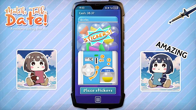Match, Talk, Date! - A modern dating sim!