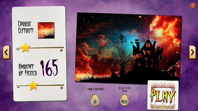 Sweet Holiday Jigsaws: Halloween Night