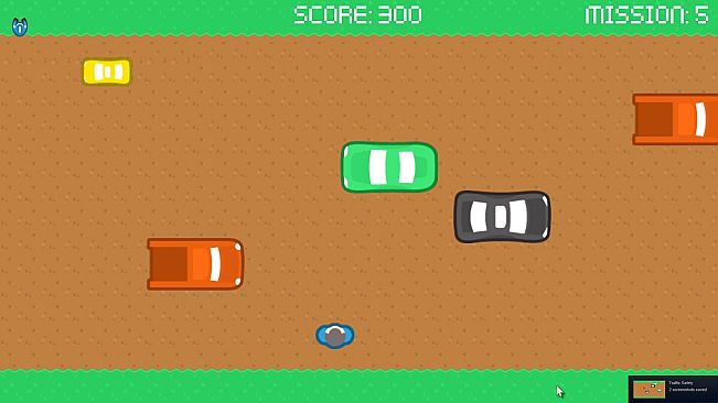 Traffic Safety Cross The Road Hard