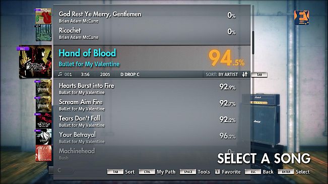 Rocksmith 2014 – Bullet For My Valentine - “Hand Of Blood”