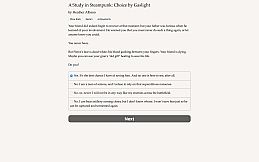 A Study in Steampunk: Choice by Gaslight