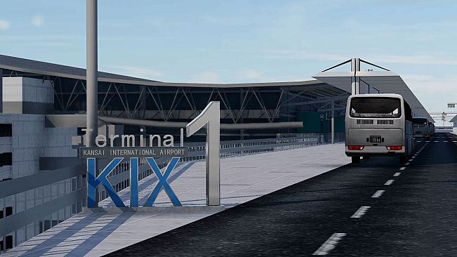 X-Plane 12 Add-on: DarkBlue Scenery - Kansai Intl Airport