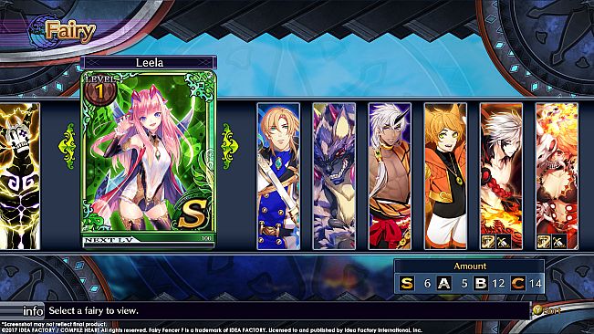 Fairy Fencer F ADF Fairy Set 1: Ahab and Leela