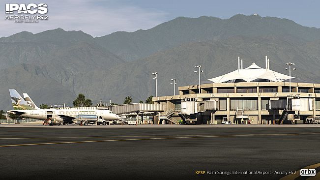 Aerofly FS 2 - Orbx - Palm Springs International Airport