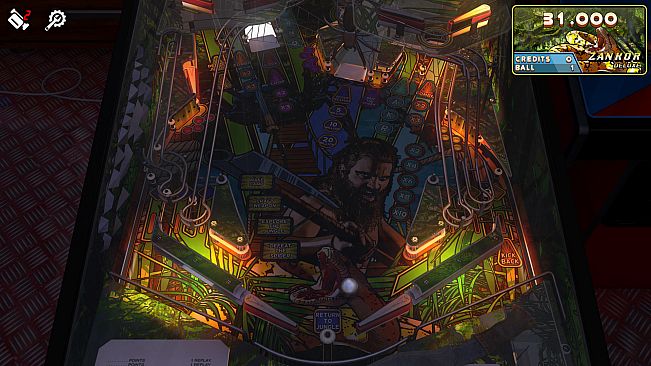 Zaccaria Pinball - Zankor Deluxe Pinball Table
