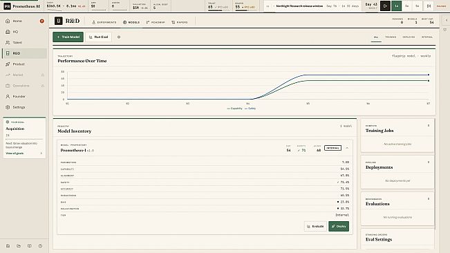 AI Startup Manager: Race to AGI